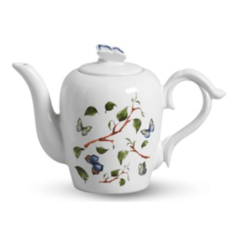 Bule De Ceramica Para Cha Borboleta - Scalla