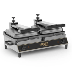 Chapa Sanduicheiras Dupla 97 Cm Lisa 220V - Red Chameleon