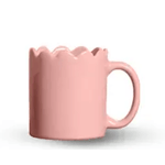 Caneca De Ceramica Rosa 300ml Izabel - Scalla
