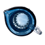 Jarra de Vidro Italia Murano Azul 800ml Wolff Luxo Mesa Posta