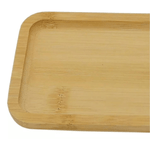 Travessas Retangular Bambu 20x10x1-5Cm