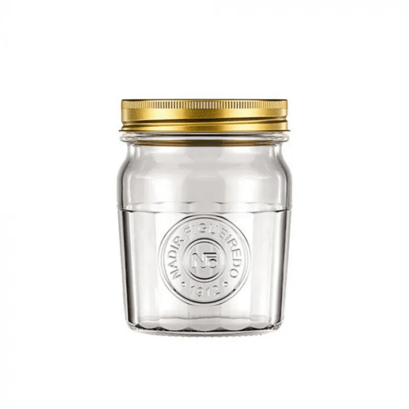 Pote Vidro Americano Vintage 500ml - Nadir