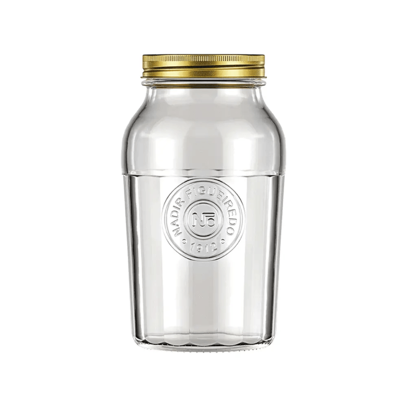 Pote Americano Vintage 1-5 Litro Com Tampa Nadir