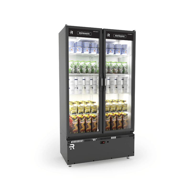 Expositor Bebidas 2 Portas Vidro Refrimate 622L  ASVR2P