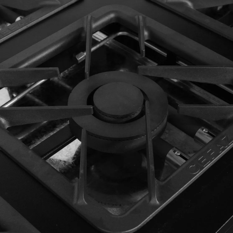 Fogao Industrial Baixa Pressao 6 Bocas 3QS 3QD Gold 40x40 Cefaz