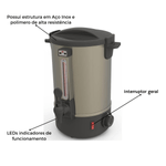 Cafeteira Eletrica 4 Litros Automatica PRC-04 127V Progas