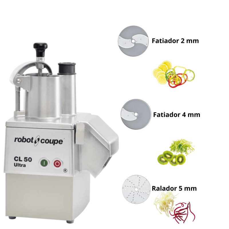 Processador de Alimentos Robot Coupe CL50 Ultra 3 Discos Pizza