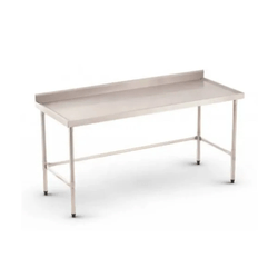 Mesa de Parede em Aço Inox 304 Krasinox 137 X 70 X 90CM