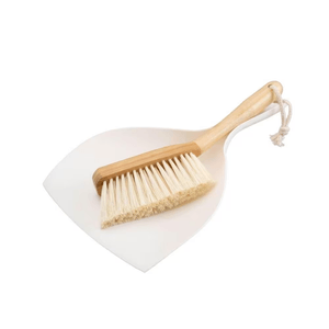 Escova De Bambu Com Pá Branca - Oikos