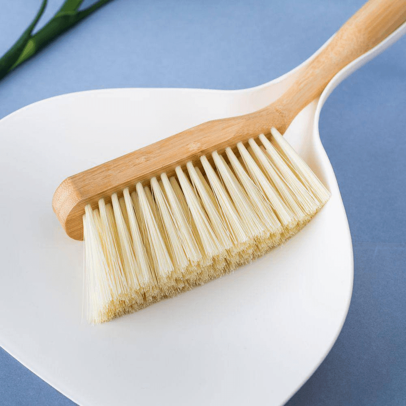Escova De Bambu Com Pa Branca - Oikos