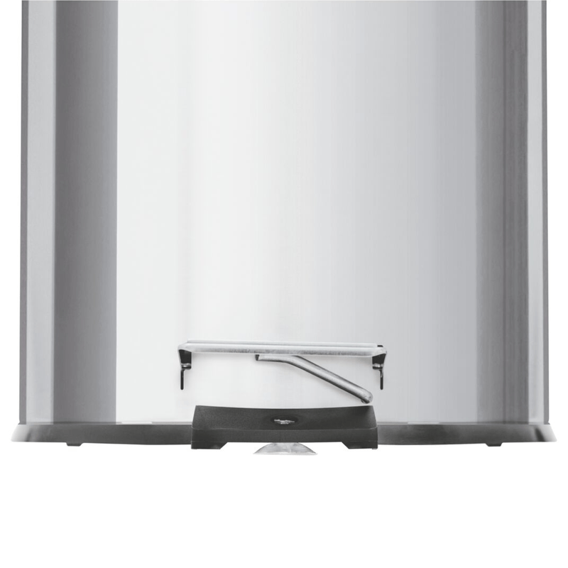 Lixeira Aco Inox Com Pedal Polida 5L Tramontina