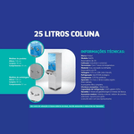Bebedouro Agua Resfriador Industrial 25 Litros 127V - Frisbel