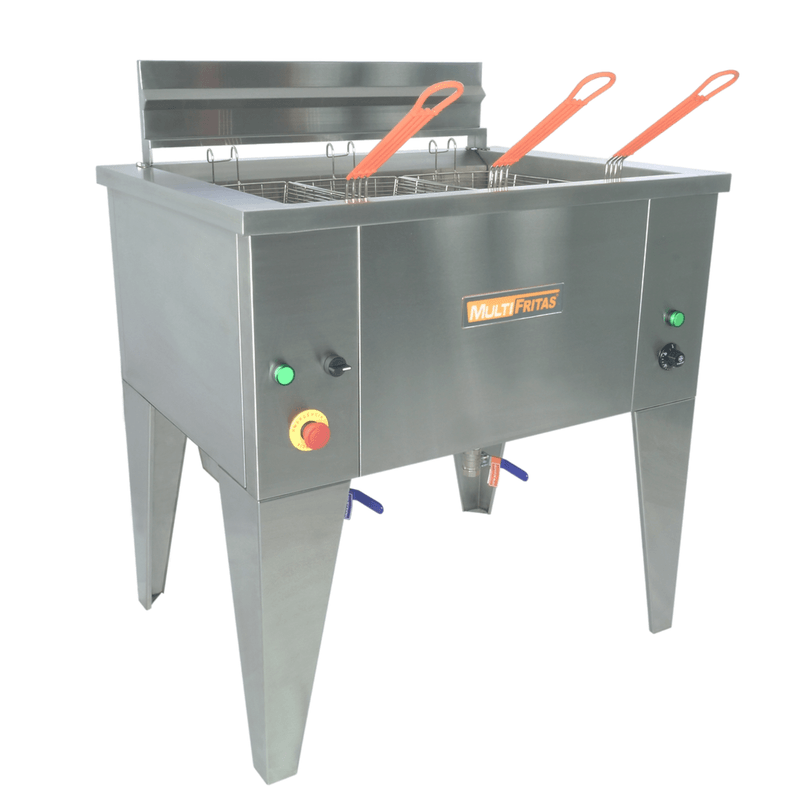 Fritadeira Industrial Eletrica 220V 90 Litros SI-1-0 Multifritas