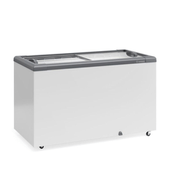 Freezer Horizontal Gelopar 400L Tampa de Vidro GHD-400 220V