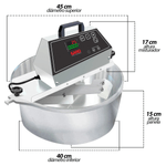 Misturador Eletrico Digital 21 Litros Bivolt 50-60HZ Saro