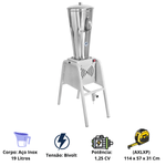 Liquidificador Industrial 19 Litros Baixa Rotacao Aco Inox Colombo