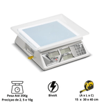 Balanca Computadora Alta Precisao Bivolt 6-15-35kg 2-5-10g Ramuza