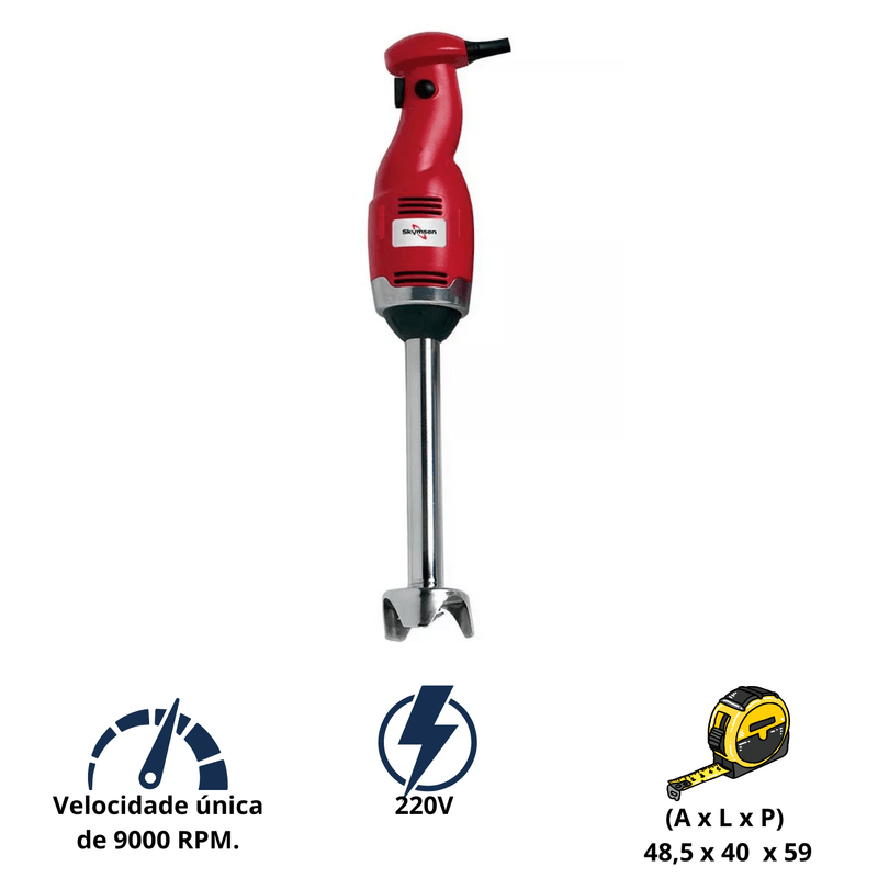 Mixer Industrial MX300  Alta Potencia 220V 50-60Hz Skymsen