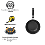 Frigideira Profissional Tramontina 28cm Aluminio Saltear 20883028