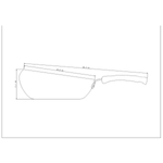 Frigideira Profissional Tramontina 28cm Aluminio Saltear 20883028