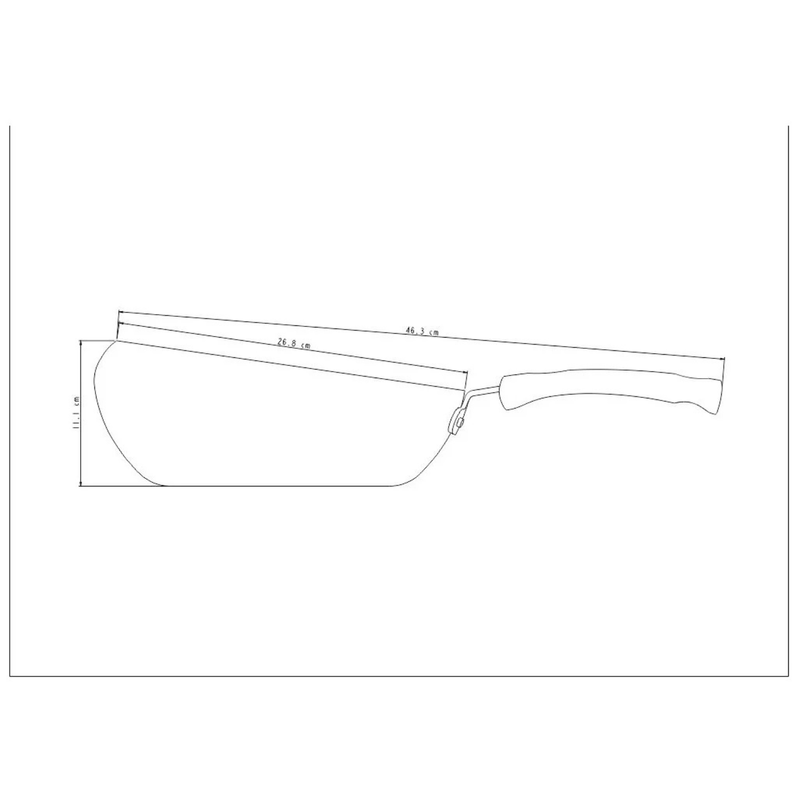 Frigideira Profissional Tramontina 28cm Aluminio Saltear 20883028