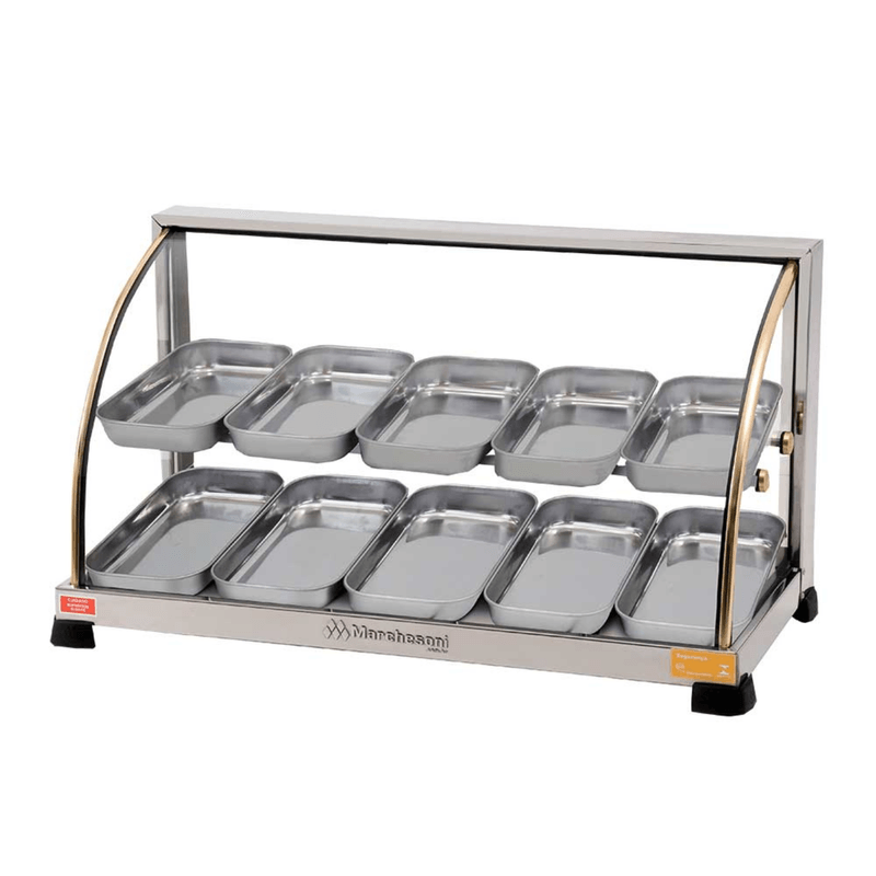Estufa Curva Dupla 10 Bandejas 127V Ouro Ef-2-211 Marchesoni