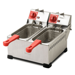 Fritadeira Elétrica Industrial 2 Cubas 4L 127V Marchesoni F.1.421