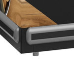 Expositor Ilha Dupla Acao GESV290 220V Preta - Gelopar