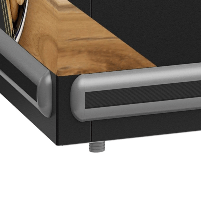 Expositor Ilha Dupla Acao GESV290 220V Preta - Gelopar