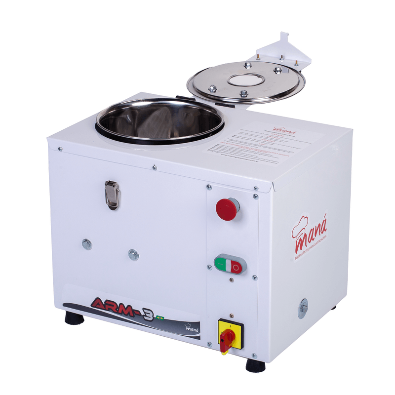 Amassadeira Rapida 3Kg Mana ARM03 Profissional Bivolt 1-2CV