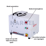 Amassadeira Rapida 3Kg Mana ARM03 Profissional Bivolt 1-2CV