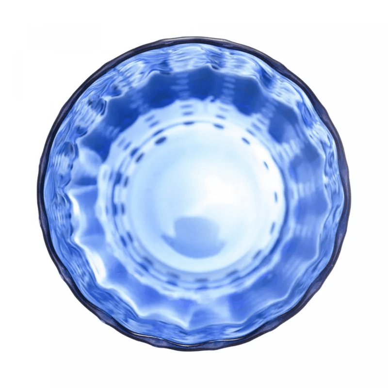 Conjunto 2 Copos Altos de Vidro Orquidea Azul 500ml Wolff