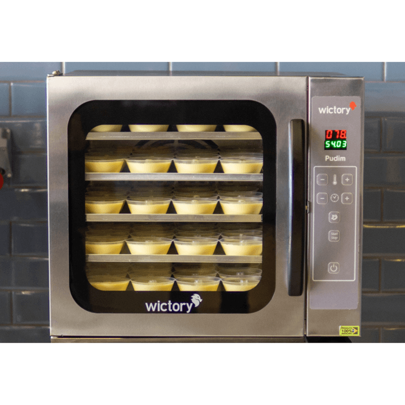 Forno de Conveccao Industrial Para Pudim Wictory 220V