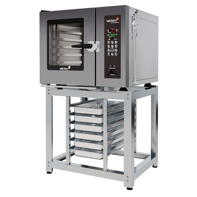 Forno Combinado Wictory WCP-05 220V Trifasico com Cavalete