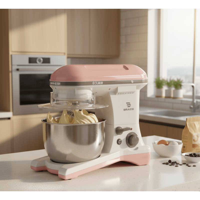 Bateidera 5 Litros Planetaria Braesi BP-500 Rosa 1500w