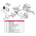 Bateidera 5 Litros Planetaria Braesi BP-500 Rosa 1500w