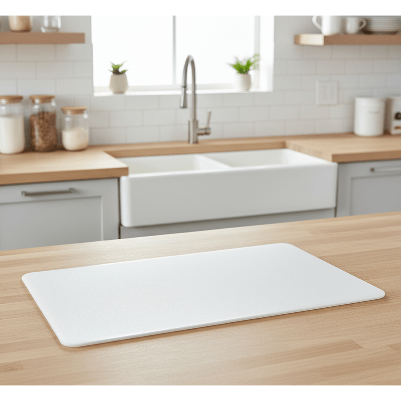 TABUA POLIET BRANCA 1X30X50CM KITPLAS