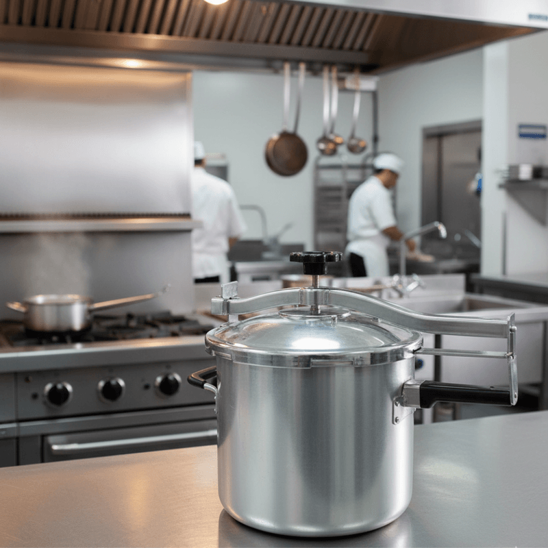 PANELA DE PRESSAO ALUMINIO 30L ALUMINIO FULGOR