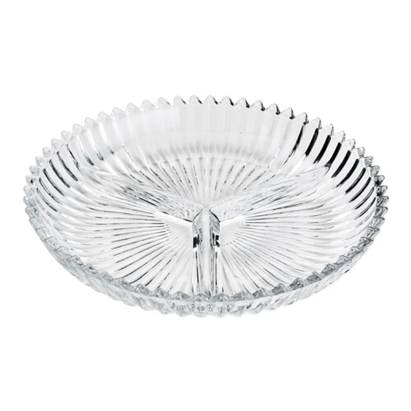 Petisqueira com 3 Divisorias de Cristal Renaissance LYOR