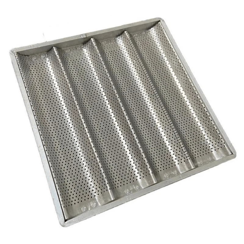 Assadeira aluminio com 4 ondas 35x35 CIMAPI