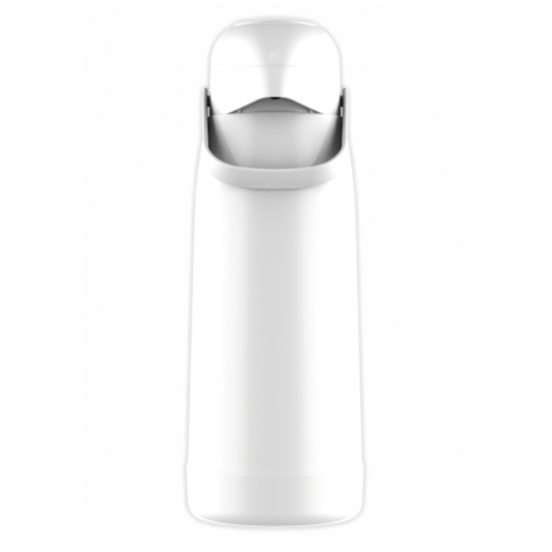 Garrafa Termica Pressao Magic Pump Branca 1-8 Litros - Termolar