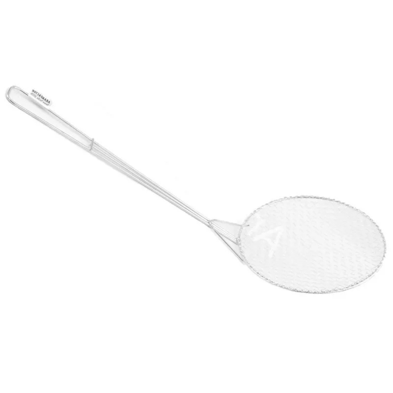 Escumadeira para Fritura Malha Fina de Aluminio 20cm - ARAMFACTOR