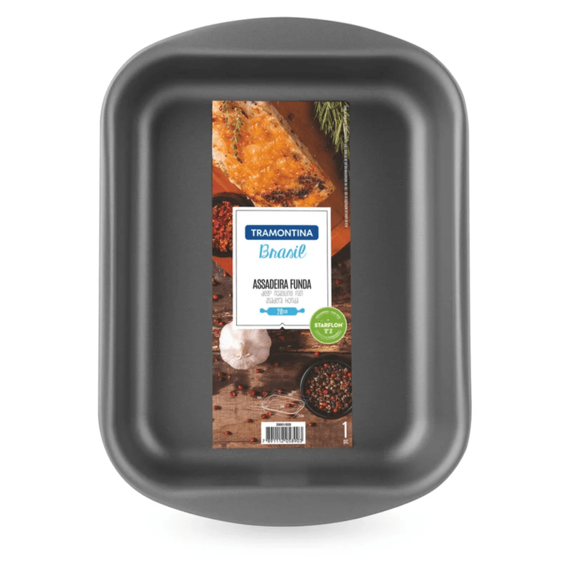 Assadeira Funda Antiaderente 40cm 7-2L Tramontina Starflon