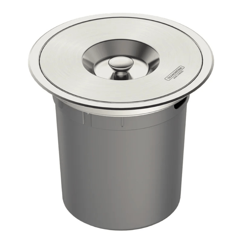 Lixeira de Embutir Clean em Inox 5L - TRAMONTINA