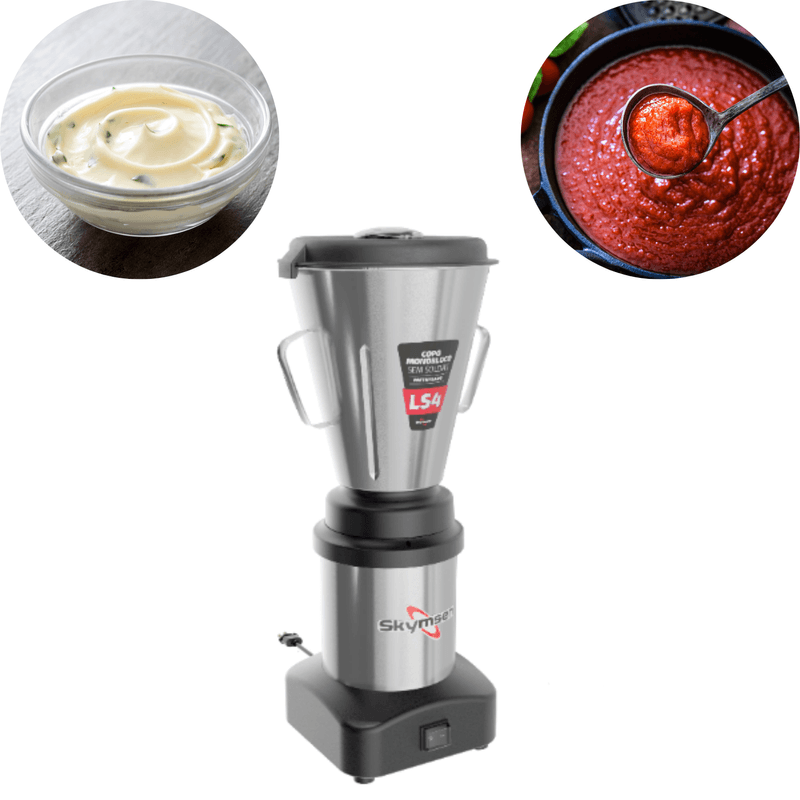 Liquidificador Industrial 4 Litros Baixa Rotacao LS4 Skymsen