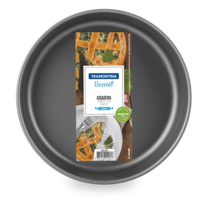 Assadeira Redonda Antiaderente 26cm 2-4L Tramontina Starflon Max