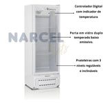 Expositor de bebidas Gelopar GPTU-40 Branco Refrigerador