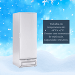 Freezer Vertical 577 Litros Tripla Acao GPC-57 TE BR Gelopar