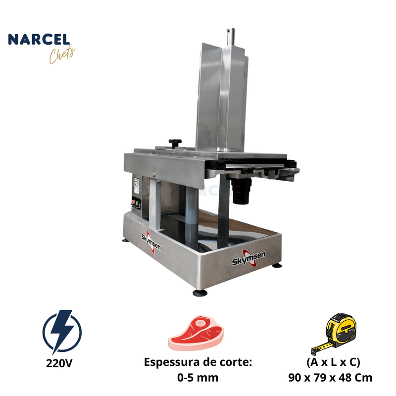 Cortador de Frios Automatico FFA Inox 0-5 HP-CV 220V Skymsen