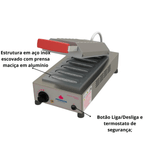 Maquina Para Crepe Suico 6 Cavidade Eletrica 220V Progas